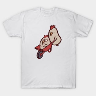 Alternative Means of Chicken Transportation T-Shirt